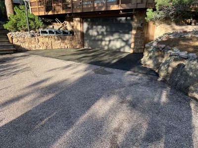 After Asphalt Driveway Sealcoating